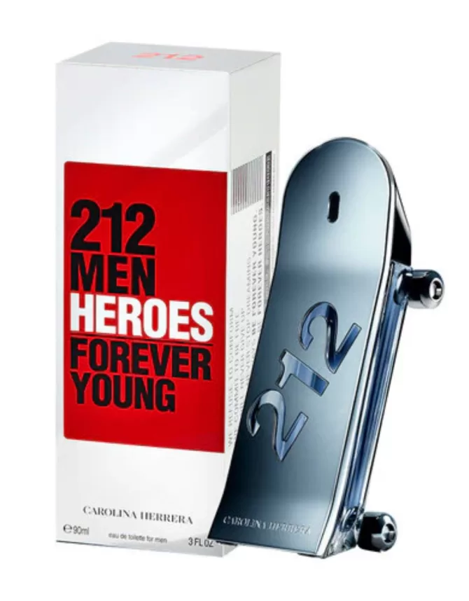 Perfume 212 Men Heroes Forever Young 90 ML